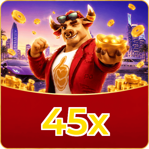 45x Logo - Bônus com Rollover Justo